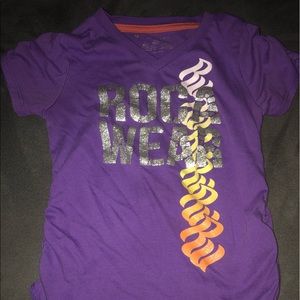 Purple roca wear shirt